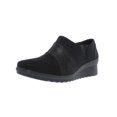 thumbnail image 1 of Womens Clarks Caddell Denali Comfort Wedges, Black, 1 of 5