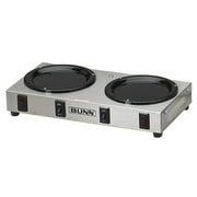 BUNN, BUNWX2, Two-Station Coffee Warmer, 1 Each, Stainless Steel