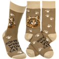 thumbnail image 1 of Primitives by Kathy Home is Where Your Cat is Colorful Socks, 1 of 1