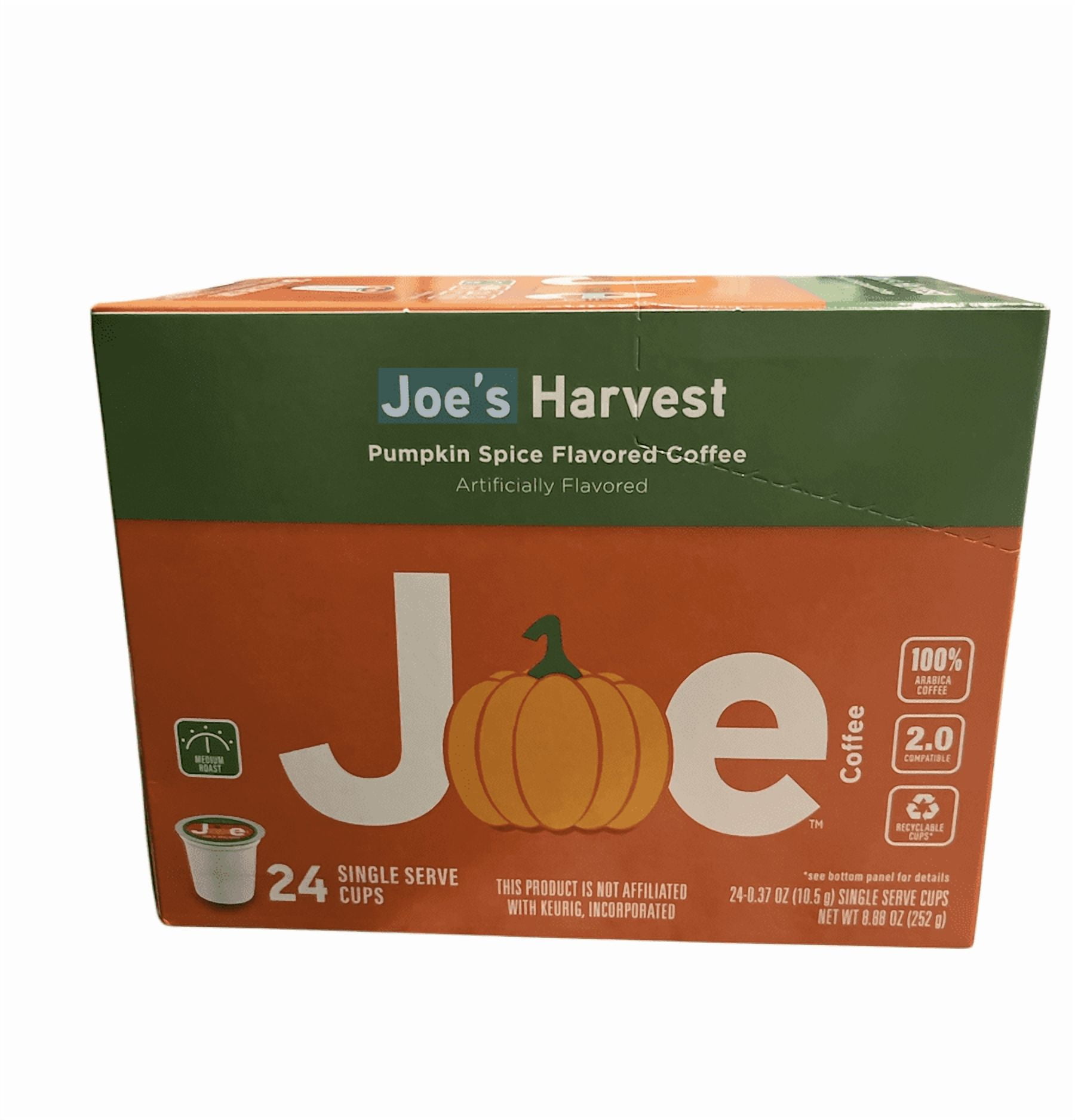 Joe's Harvest Pumpkin Spice 24 kcups