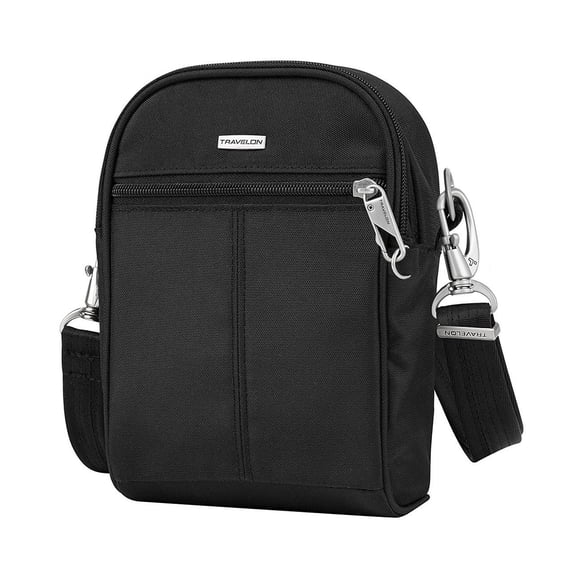 Travelon Anti-Theft Classic Convertible Small Tour Bag Black OSFA