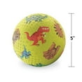thumbnail image 1 of Dinos Green Playground Ball 5" - Outdoor Fun Toy by Crocodile Creek (2130-3), 1 of 12