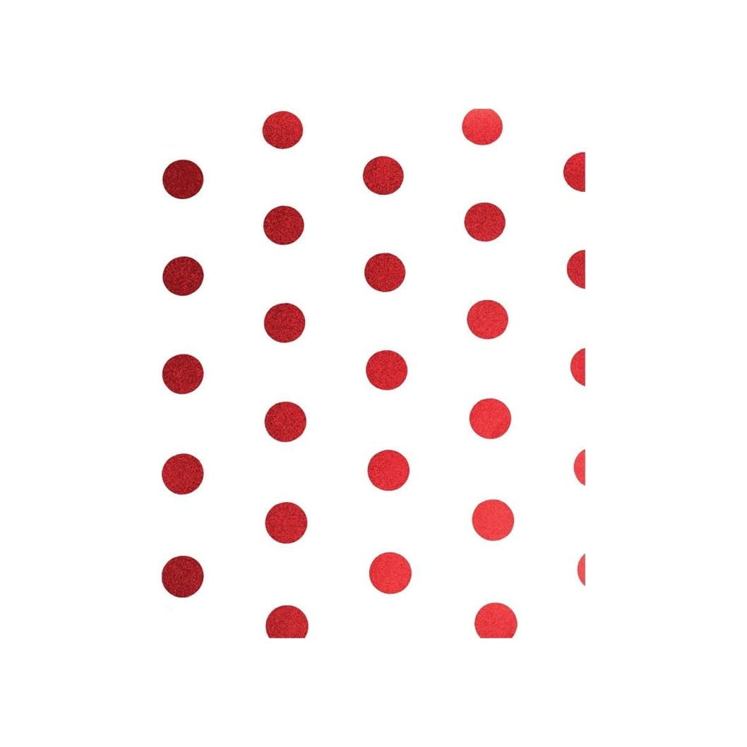 Design Design Foil Tissue Paper (Red Hot Spot)