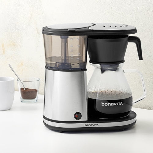Bonavita Glass 8-Cup Coffee Brewer with Hot Plate