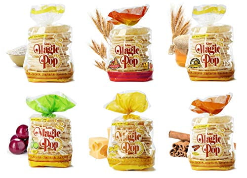 Kim's Magic Pop Freshly Popped Rice Cake Combo A 12 Pack | Keto, Vegan ...