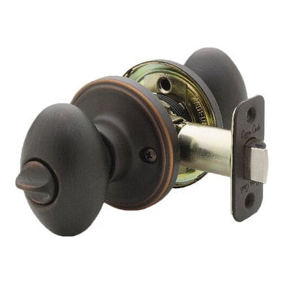 Copper Creek EK2030TB Egg Privacy Door Knob, Tuscan Bronze