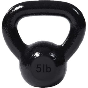 JFIT Kettlebell Weights Cast Iron, 5 LB