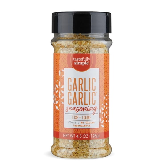 Tastefully Simple Garlic Garlic Seasoning, 4.5 Ounce