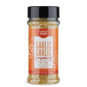 Tastefully Simple Garlic Garlic Seasoning, 4.5 Ounce