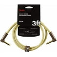 thumbnail image 1 of Fender Deluxe 3' Instrument Cable - Tweed, 1 of 3