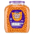 thumbnail image 1 of Utz Cheese Balls Barrel, Tasty Snack Baked with Real Cheddar Cheese, Delightfully Poppable Party Snack, Gluten, Cholesterol and Trans-Fat Free, Kosher Certified, 36.5 Oz, 1 of 6