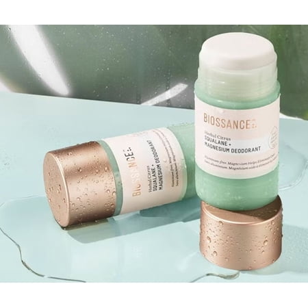 Biossance Squalane + Magnesium Deodorant. Aluminum-Free Formula that Neutralizes Odor and Moisture