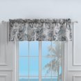 thumbnail image 1 of Greenland Home Fashions Cruz Coastal Window Valance 84 W x 19 L inches Linen, 1 of 2