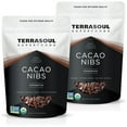 thumbnail image 1 of Terrasoul Superfoods Organic Raw Cacao Nibs, 2 Lbs (1 Lb 2-Pack) - Superfood Crunch for Smoothie Bowls, Nut Butter Spreads, Oatmeal and DIY Chocolate Creations, 1 of 8