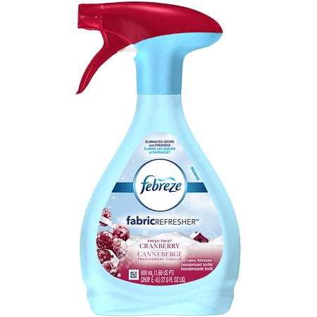 Febreze Fabric Refresher Fresh Twist Cranberry Air Freshener (1 Count, 27 Oz), 1.77 Pound