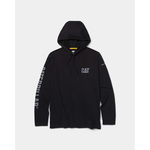 Men's UPF Hooded Banner Long Sleeve T-Shirt | CAT® WORKWEAR