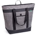 thumbnail image 1 of Creative Green Life 30 Can Soft-Sided Insulated Cooler Bag, Charcoal, 1 of 5