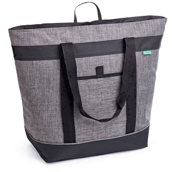 Creative Green Life 30 Can Soft-Sided Insulated Cooler Bag, Charcoal
