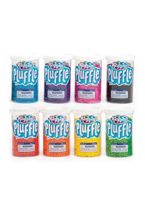 Pluffle Mini 8 Pack, Sensory Bin Filler for Ages 3+