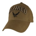 thumbnail image 1 of U.S. Air Force Retired Hat - USAF Coyote Brown Baseball Cap, 1 of 1