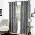 thumbnail image 1 of Bedford Homes 63A-16855 Joy Jacquard Curtain Panel, Burnished Gold - 84 in., 1 of 3