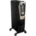 thumbnail image 1 of PELONIS Oil Filled Radiator Heater Luxurious Champagne Portable Space Heater with Programmable Thermostat, 10H Timer, Remote Control, Tip Over&Overheating Functions, Quiet Heater for Home Office, 1 of 8