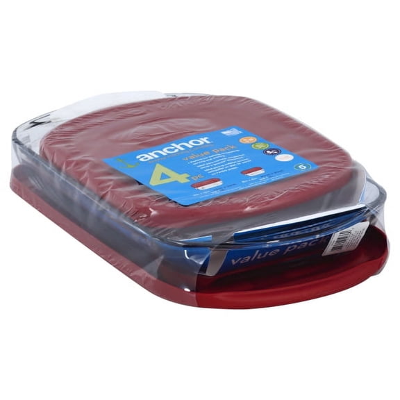 Anchor Hocking 4 Pc. Glass Bakeware Set 91036