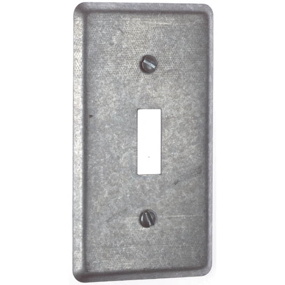 Raco Single Toggle Switch 4 In. x 2-1/8 In. Handy Box Cover