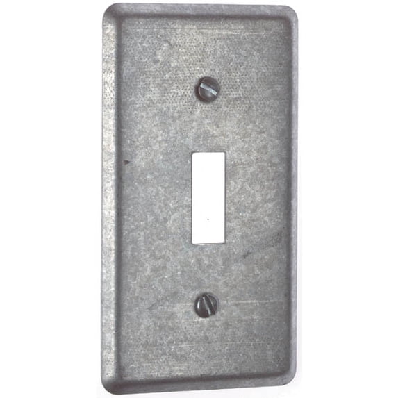 Raco Single Toggle Switch 4 In. x 2-1/8 In. Handy Box Cover