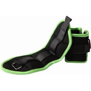 JFIT Ankle Weight Pair 0.5 LBS, Set of 2 with Adjustable Velcro Straps - Breathable, Moisture Absorbent Weight Straps for Men and Women - Comfortable Ankle, Wrist Weights