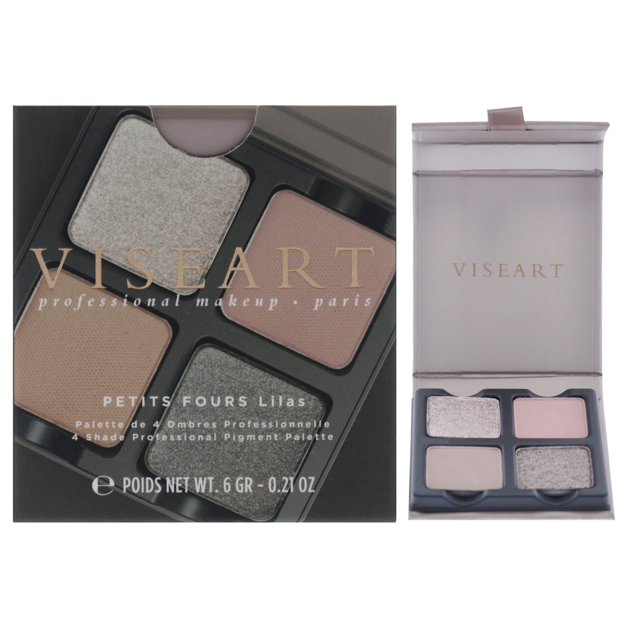 Viseart Paris Petits Fours Eyeshadow Palette - Lilas , 0.21 oz Eye Shadow