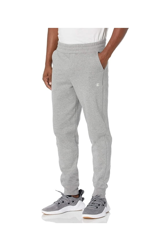 Men's Sueded Fleece Jogger Sweatpants , Oxford Gray ,Small