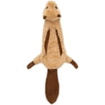 thumbnail image 1 of Best Pet Supplies 2-in-1 Stuffless Squeaky Dog Toy, Soft Dog Chew Toys, Squirrel, Medium, 1 of 6