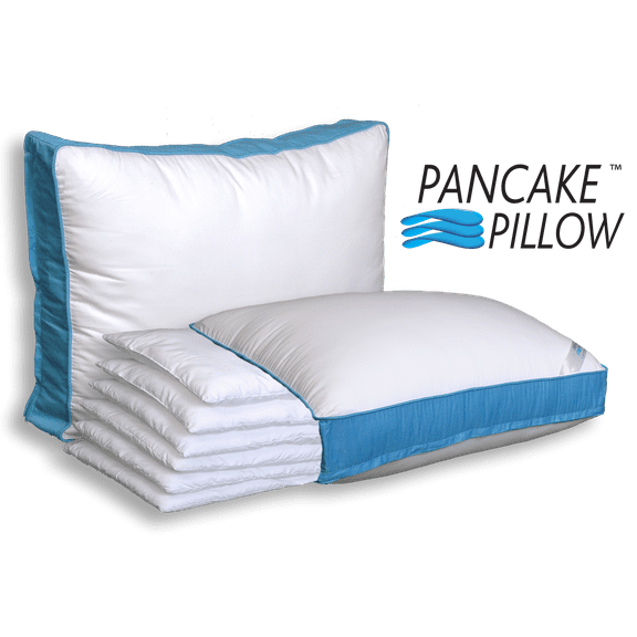 The Pancake Pillow - Adjustable Layer Pillow. Cooling Cover  King Size.