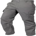 thumbnail image 1 of LAPG Men's Core Cargo Pants, Stretch Waistband, Lightweight & Durable Ripstop Cargo Pants, Grey, 30 X 32, 1 of 3
