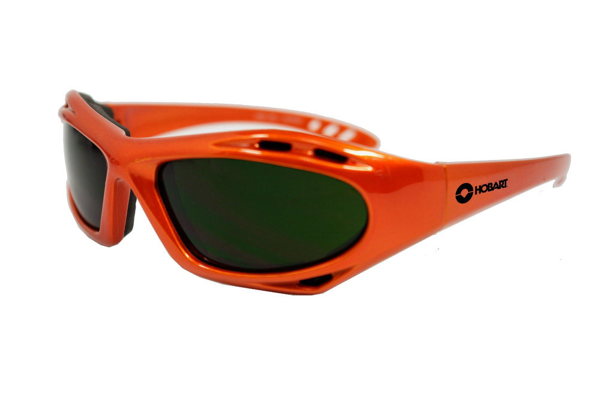 Hobart Safety Glasses Orange Frame With Shade 5 Lens