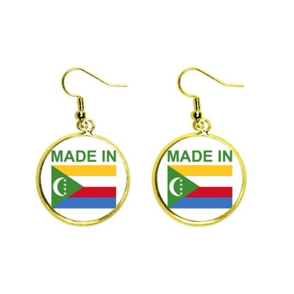 comoros country love earring dangle en drop earring jewelry woman