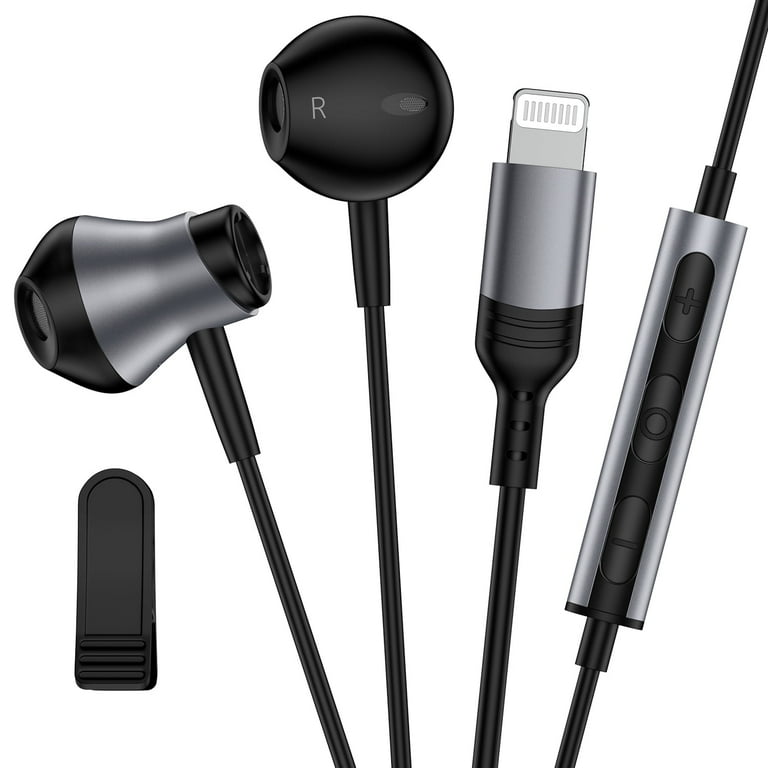 GAEF Audifonos iPhone Wired Earbuds, Noise Cancelling, In-Ear