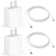 compatible for iphone 14 13 12 11 Fast Charger, 2-Pack with 6.6FT USB C Connector Hi-Speed Cable with compatible for iphone 14/13/13Pro/12/12 Pro/11/11Pro/XS/Max/XR/X/8 Plus,iPad