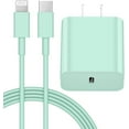 thumbnail image 1 of compatible for iphone 14 13 12 Fast Charger 20W PD USB C Wall Charger with 6FT Fast Charging Cable Compatible compatible for iphone 14/13/12/11/Pro/Pro Max/Mini/Xs Max/XR/X, 1 of 15