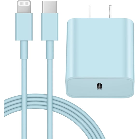 For iphone 14 13 12 Fast Charger 20W PD USB C Wall Charger with 6FT Fast Charging Cable Compatible for iphone 14/13/12/11/Pro/Pro Max/Mini/Xs Max/XR/X
