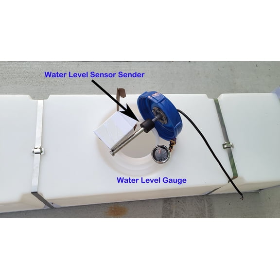 This is a completed water tank solution for your RV / Campervan Conversion project. It comes with the iron bracket and tie protector for easy installation, fit level sensor sender (12 V) and the level