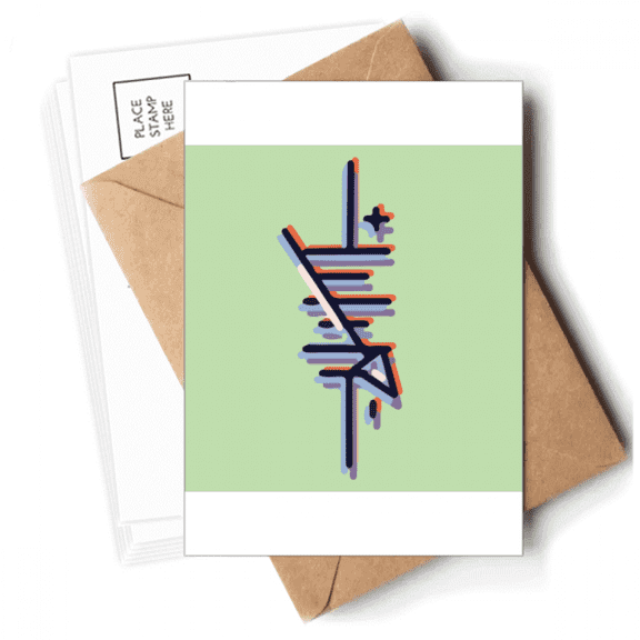 compnt course route sign Postcards Envelopes Blank Note Cards Mailing