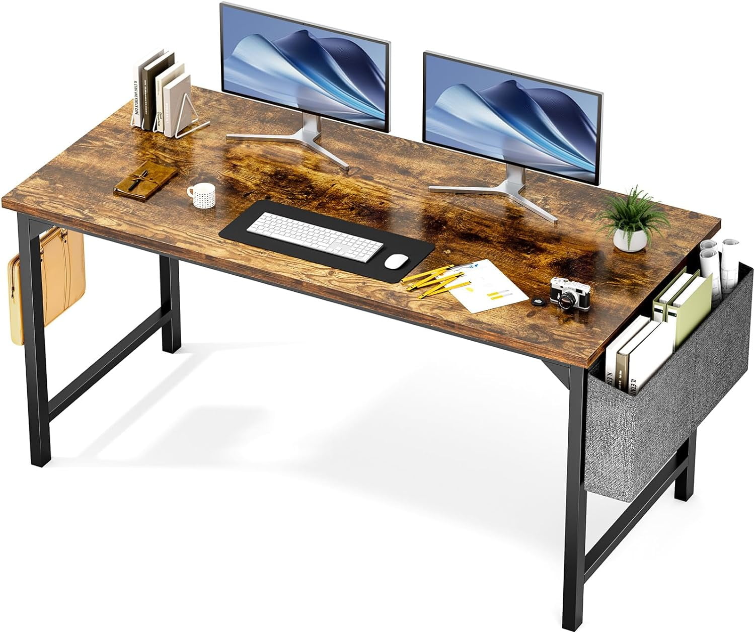**computer office desk 55 inch student kids study writing work with ...