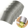 thumbnail image 1 of conditiclusy 5pcs Finger Guard For Cutting Kitchen Tool Finger Guard Stainless Steel Finger Protector Avoid Hurting Tool, 1 of 8