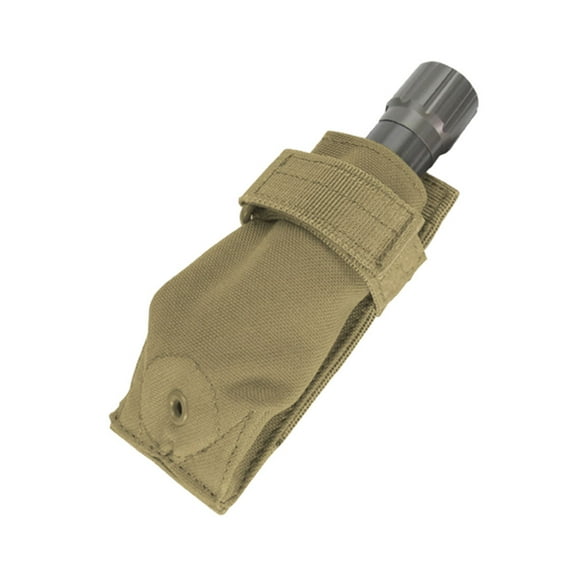 condor ma48 flash light molle pouch holster - tan
