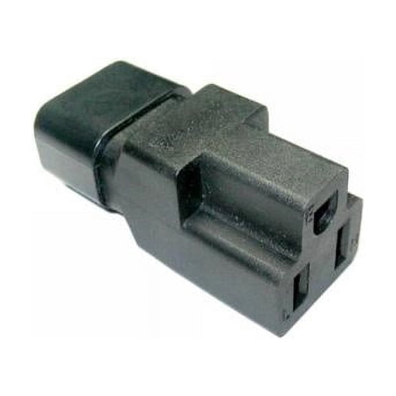 conntek 30130 iec c14 to nema 5-15r plug adapter 10amp