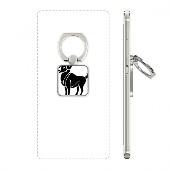 constellation aries zodiac symbol square cell ph  stand holder bracket universal support