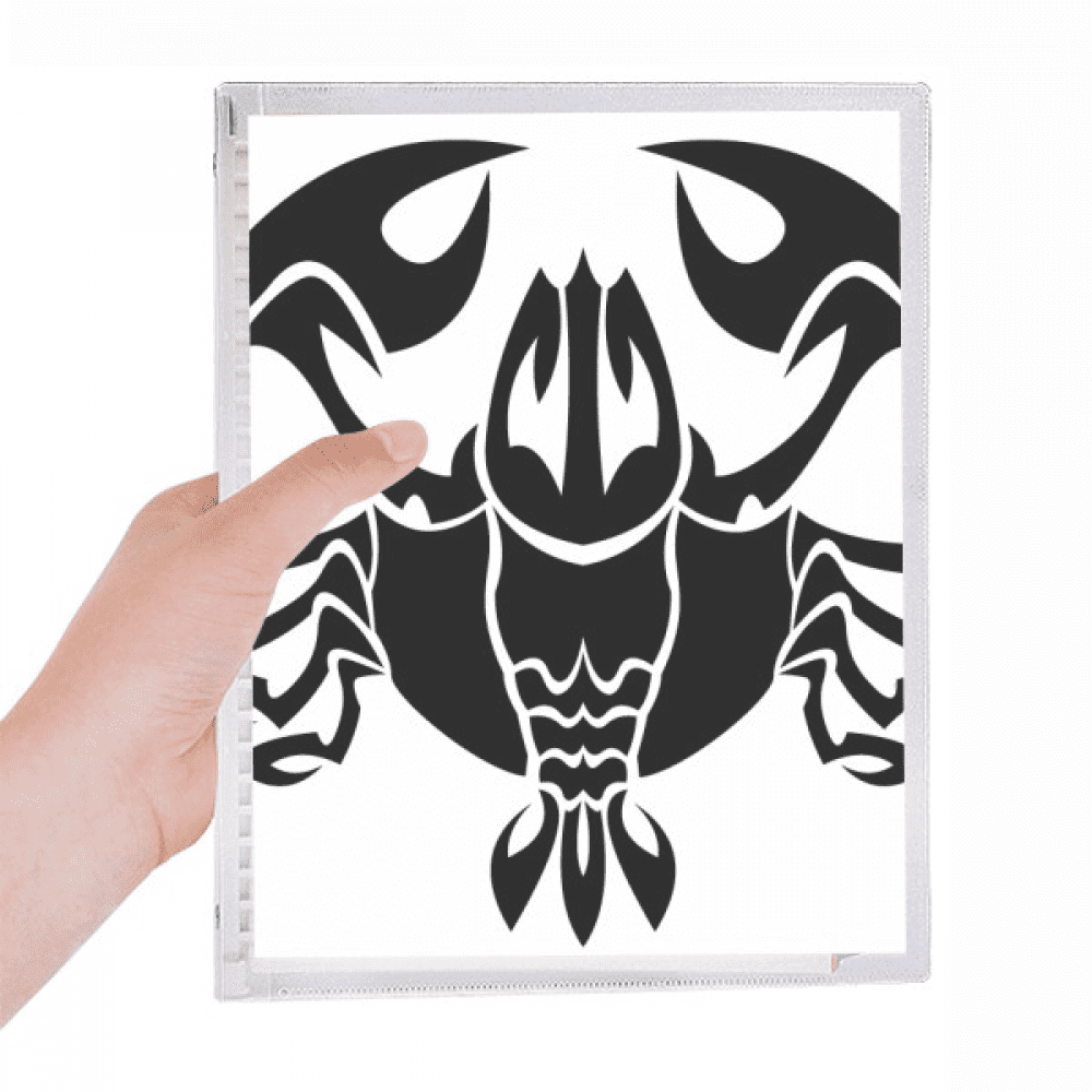 constellation cancer zodiac symbol notebook loose diary refillable journal statiry