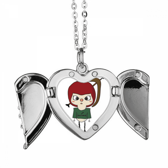 constellation luck tendency sagittarius zeuss uu angel wings necklpendant fashion